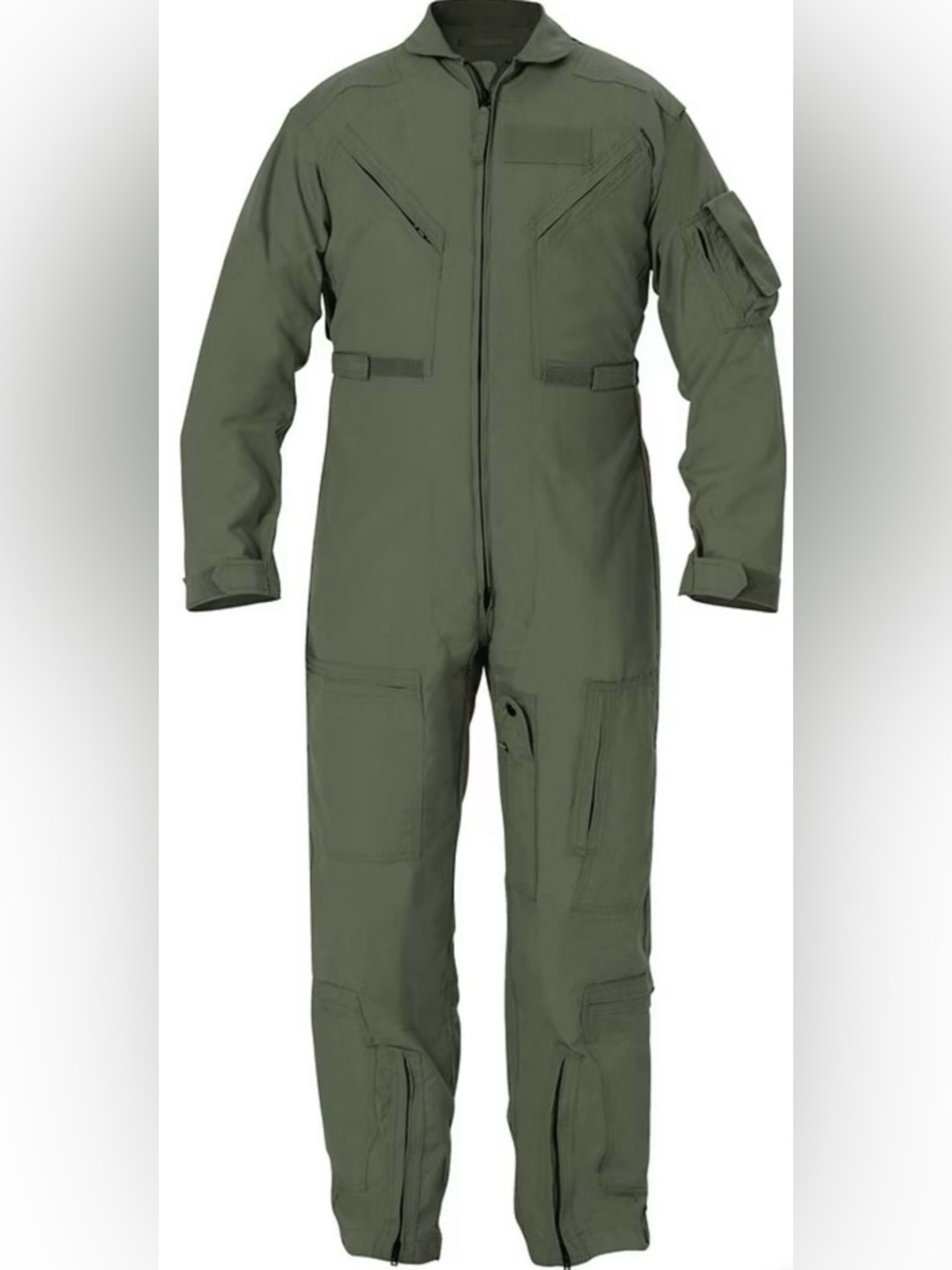 NWT- US Military CWU-27/P Flyers Coveralls Sage Green - Size 46L